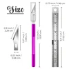 1PC Craft Knife with 9PCS Exacto Knife Blades Refills (#11, 16, 17), Exacto Knife and Extra Blades for Beginners 4