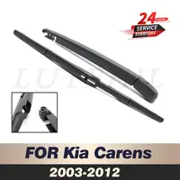 Wiper 14" Rear Wiper Blade & Arm Set Kit For Kia Carens 2003-2012 2004 2005 2006 2007 2008 UN Windshield Windscreen Rear Window 1