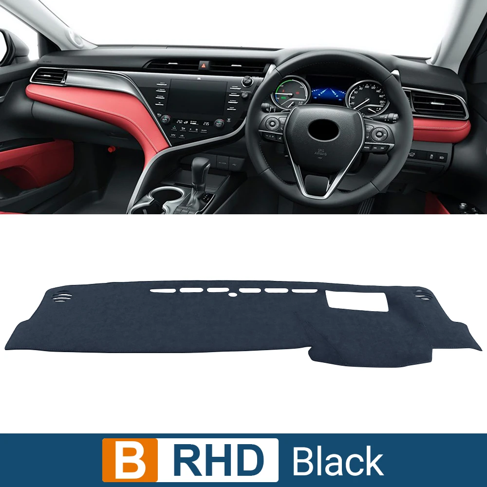 Hybrid Car Dashboard Cover - Anti-UV Non-Slip Light-Blocking Pad