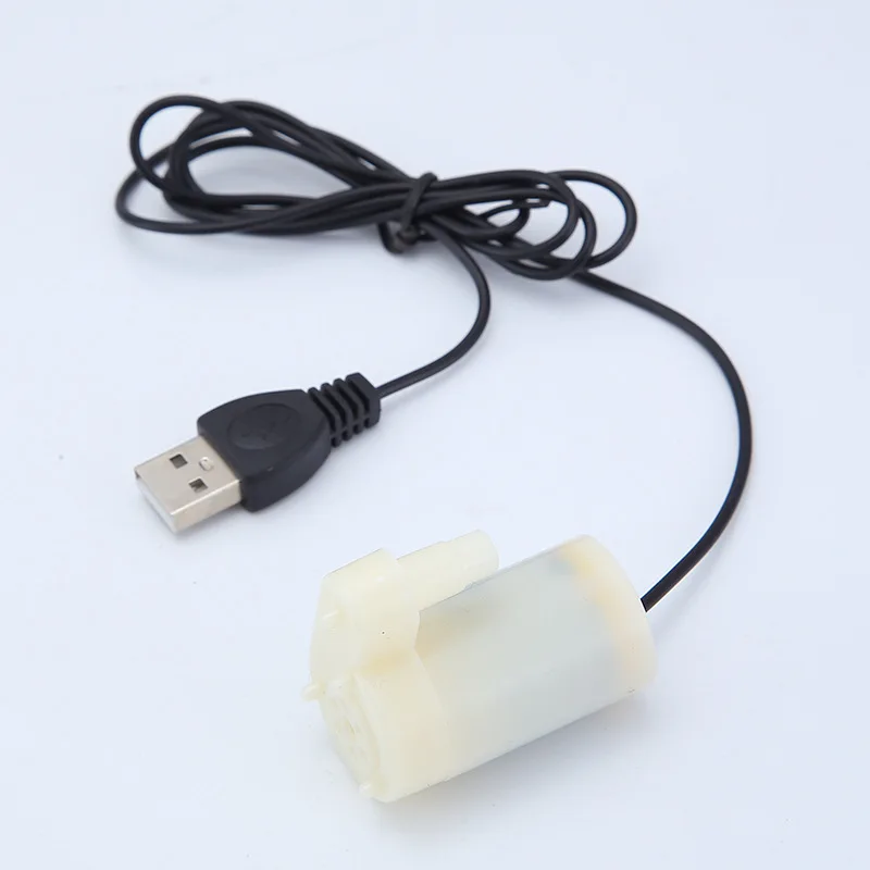 รูปสินค้า มอเตอร์ปั๊มน้ำไร้แปรงไฟ 5V USB สำหรับสวนและบ่อปลา