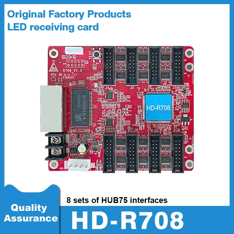 LED Display Receiver Card HD-R708 Full Color HUB75 RBG Pixel Module LED ...