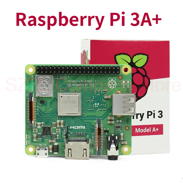 Raspberry Pi 3 A Raspberry Pi 3 Model A+ (3A+) Single Board Computer ...