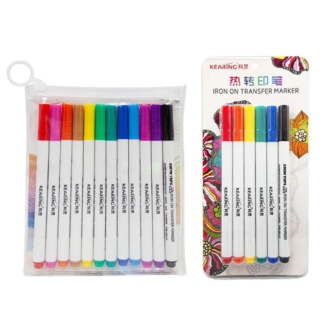 6/12 Colors Freehand Infusible-Ink Pens for Sublimation,Infusible