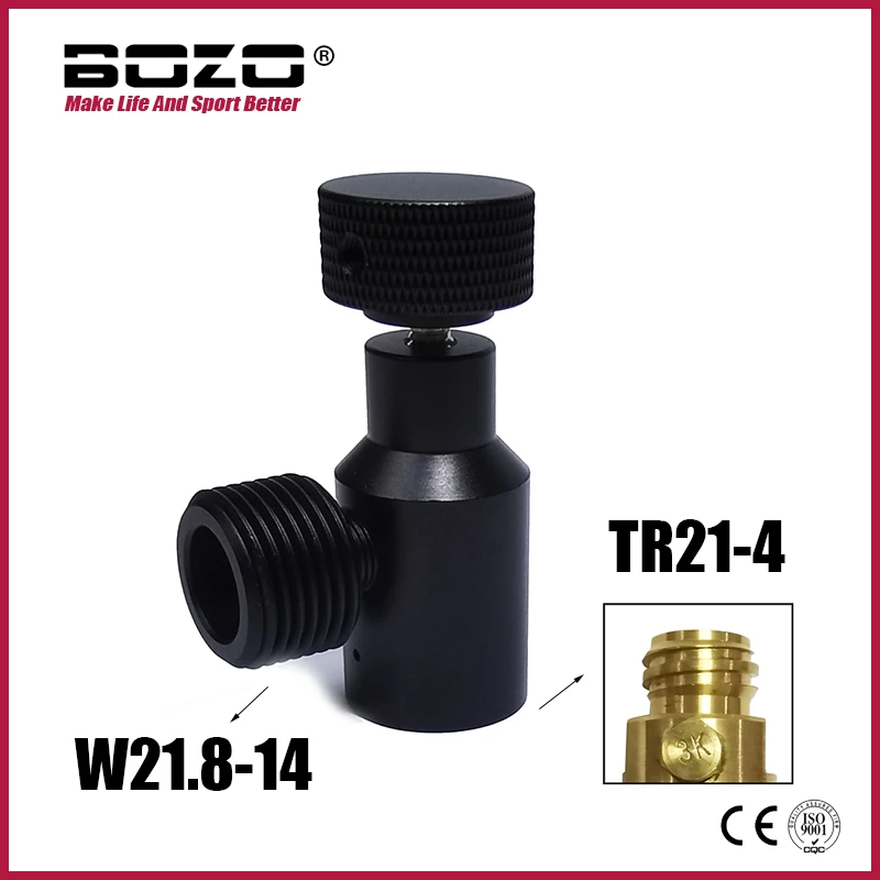 Soda Water CO2 Cylinder Refill Adapter Connector Gas Regulator