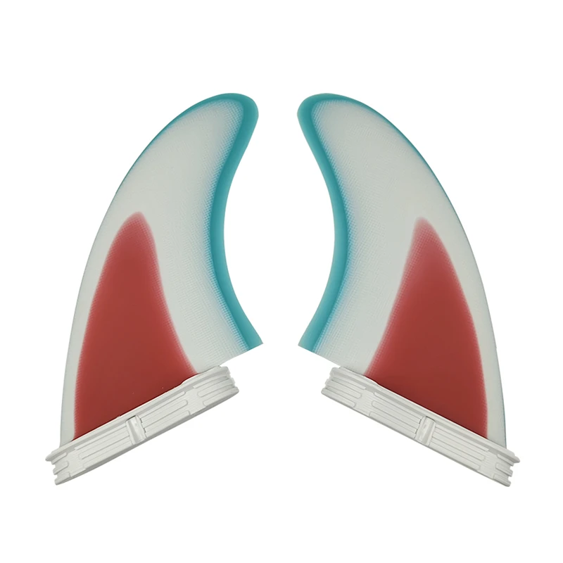 UPSURF FCS 2 Keel Twin Fins Surfing MR Twin Fins Set For Shortboard,Fish,Funboard Stabilizer Surfboard Surf Keels