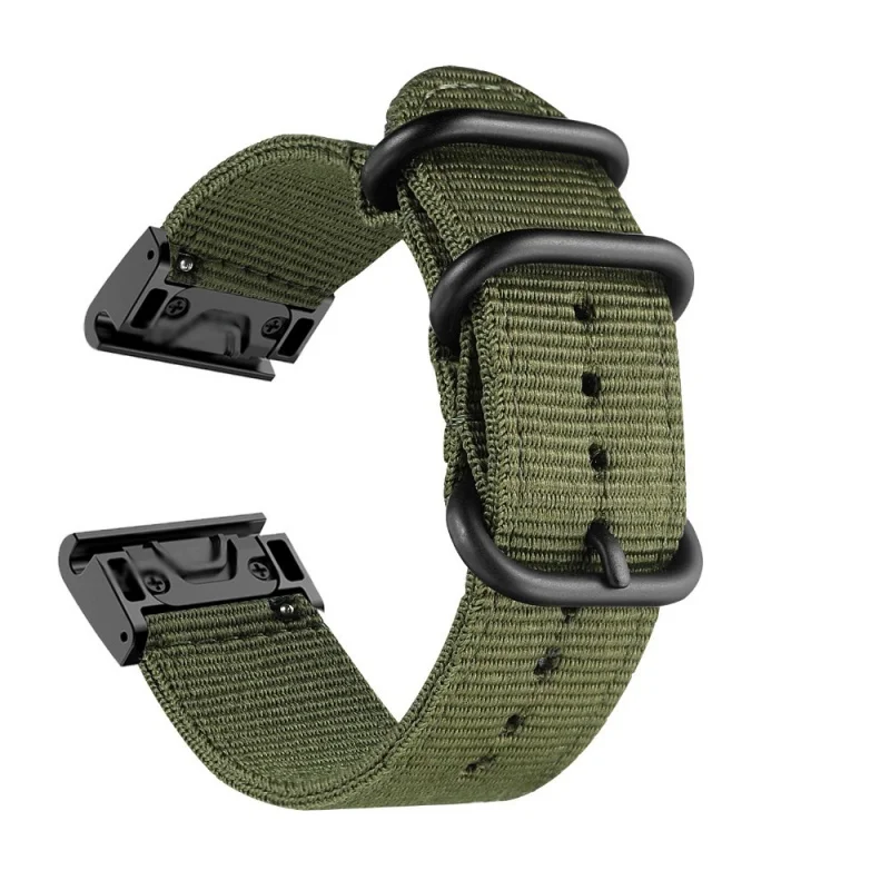 Nylon Canvas Sport Watch Strap with Tool - Multiple Width Options