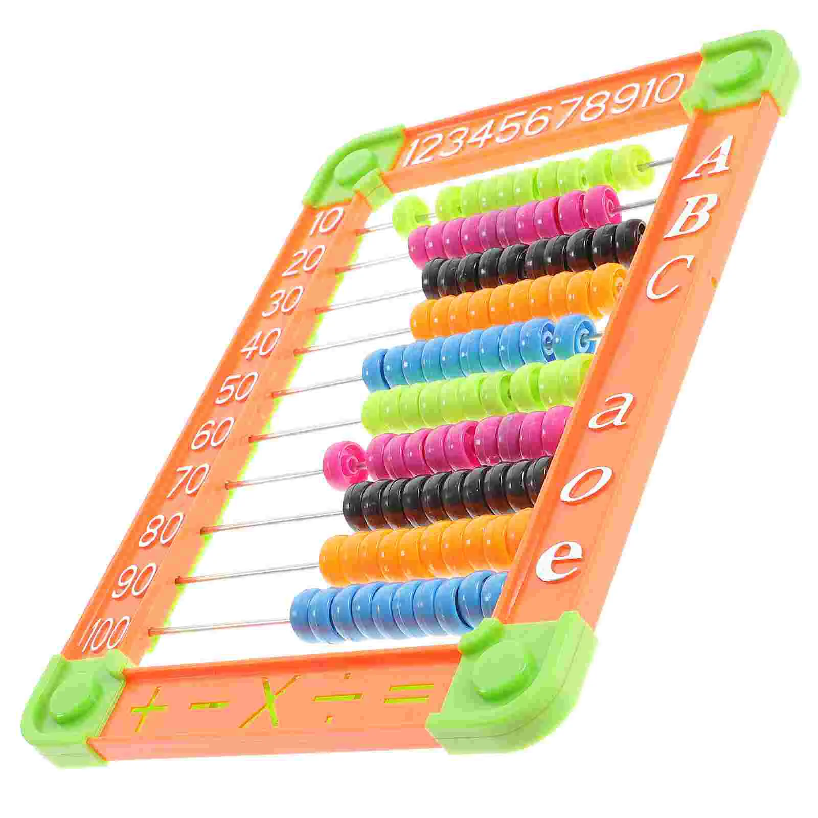 Calculator Abacus Child Preschool Baby Toy Beads Educational Calculate Plastic for Kids Counting