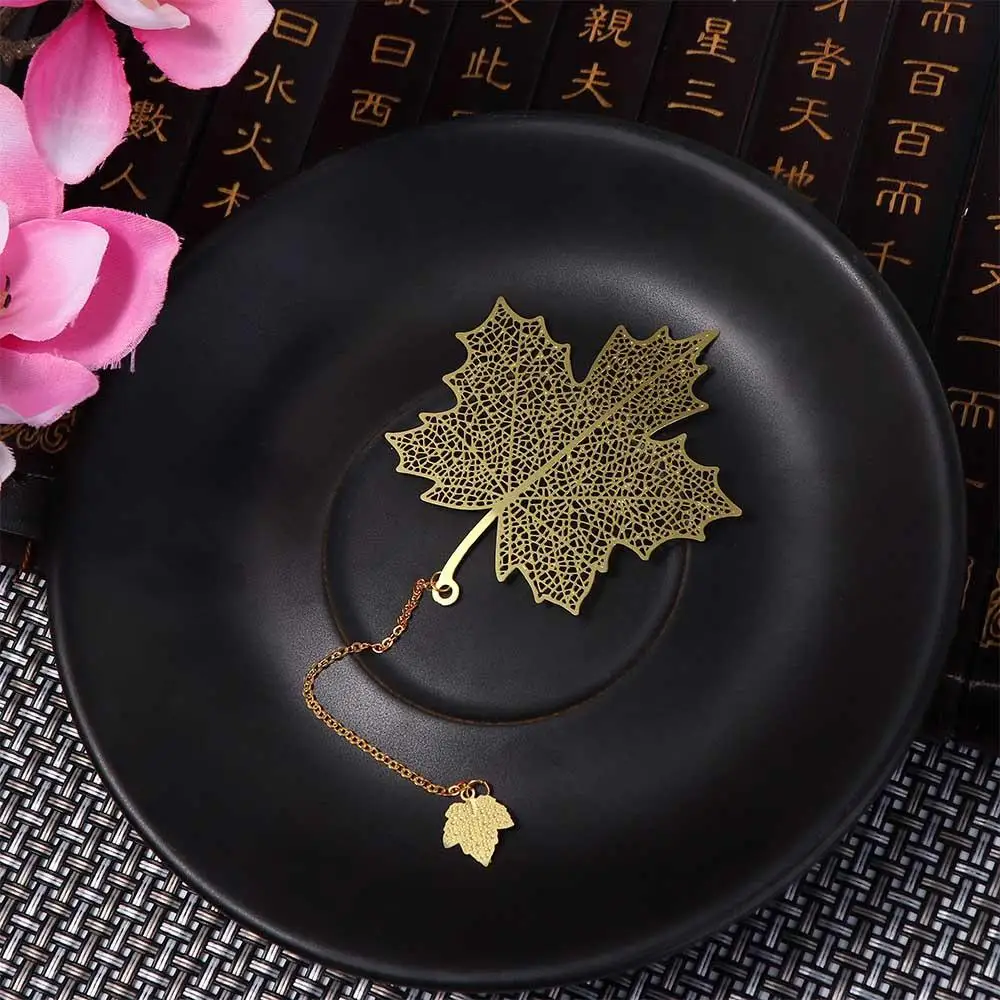 Metal Bookmark Chinese Style Page Clip Vintage Hollow Book Mark Holder Leaf Bookmark Gifts metal bookmark,bookmark page holder,bookmarks stationery supplies,bookmark holder