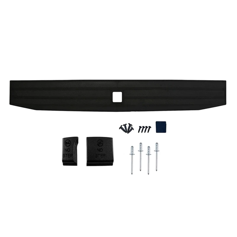 

1 Set Tailgate Pedal Trim Kit For Ford F150 F-150 2.7L 3.5L 5.0L 2021-2023 Trunk Running Boards Replacement Accessories