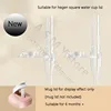 Suitable for hegen bottle accessories, storage box cover/cup cover/handle/dust cover+bottle collar/straw/square bottle universal 2