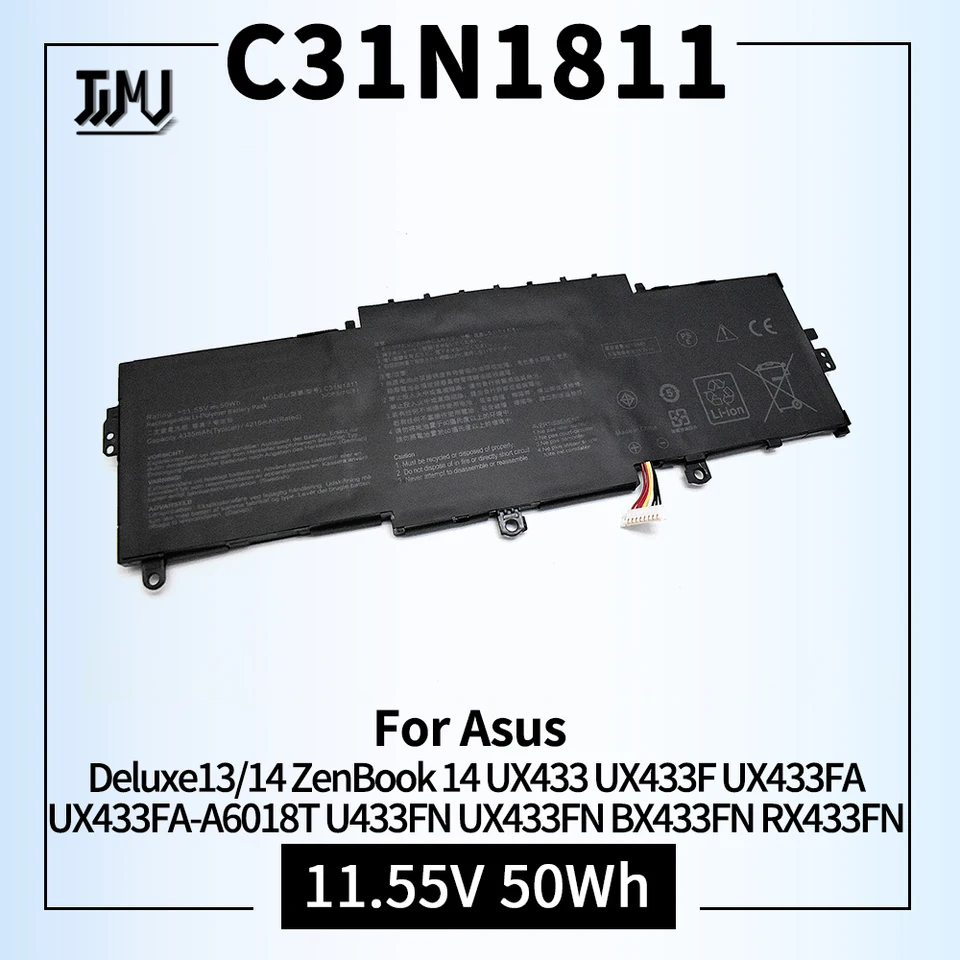 LUSONBAY C31N1811 - Batteria per Asus ZenBook 14 UX433F UX433FA UX433FN