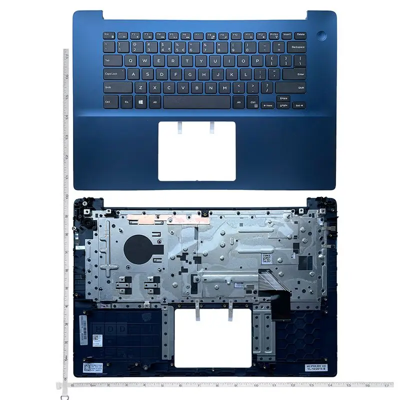 

New Palmrest top case cover for DELL Inspiron 5580 5585 5588 US Keyboard Upper case