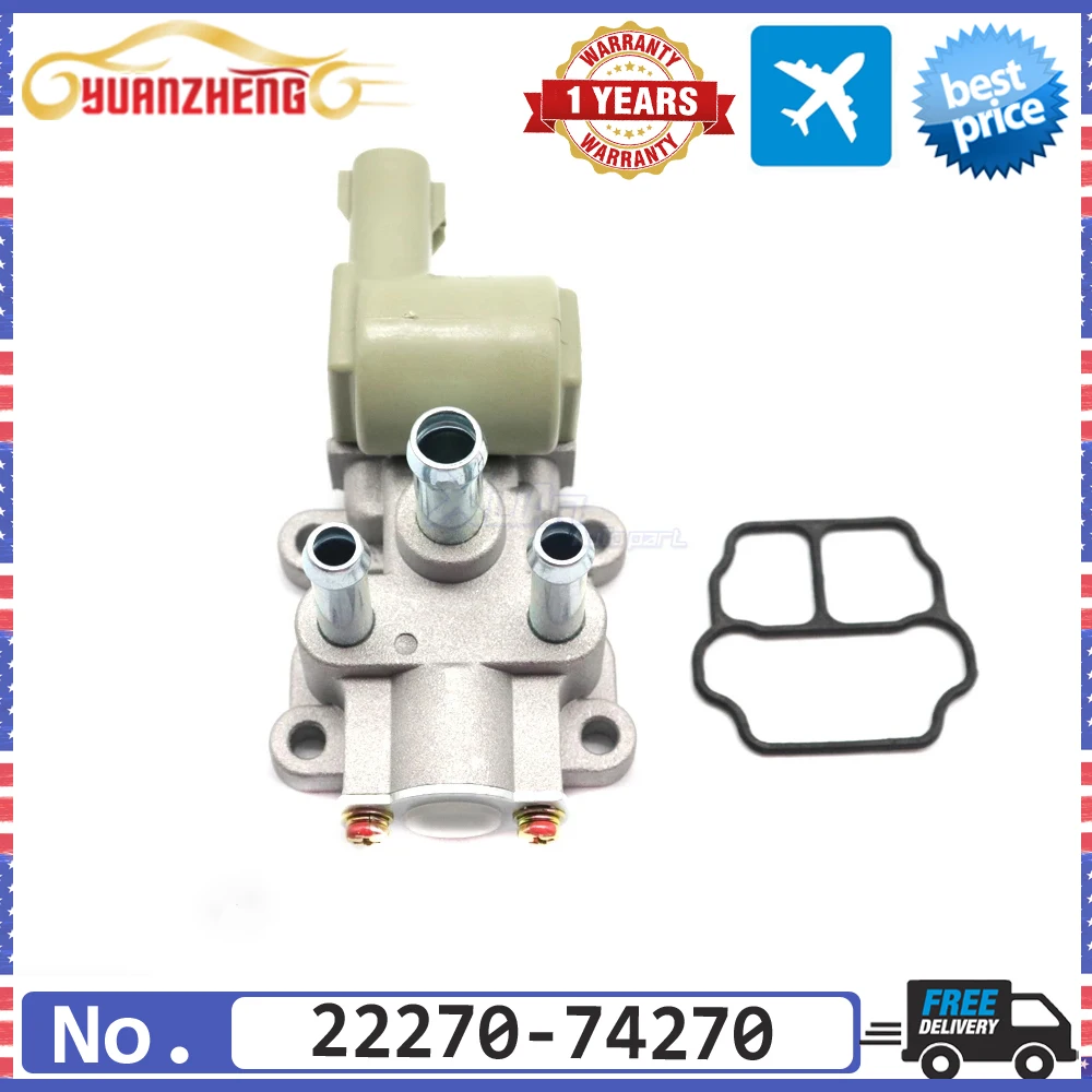 

22270-74270 NEW Idle Air Control Valve IACV For Toyota RAV 4 I (SXA1) 2.0 Picnic Liteace Corona 1994-2004