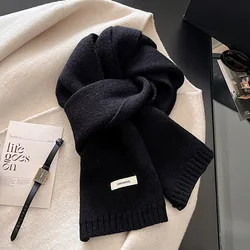 Klein Blue High - End Versatile Winter Scarf - 160 20cm (01 black)