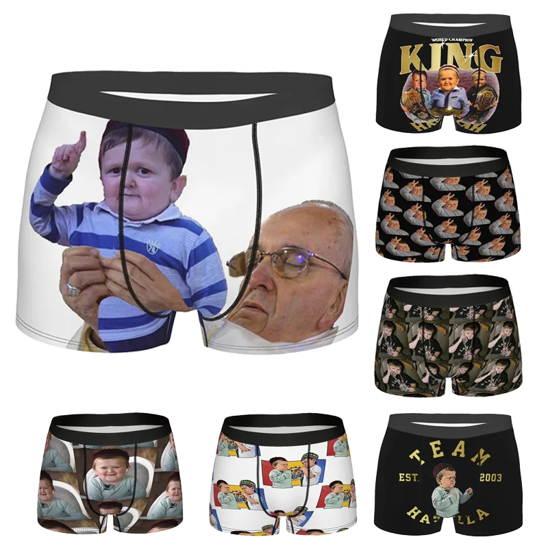 The Goat Hasbulla Magomedov Funny Meme Underpants Homme Panties Men's