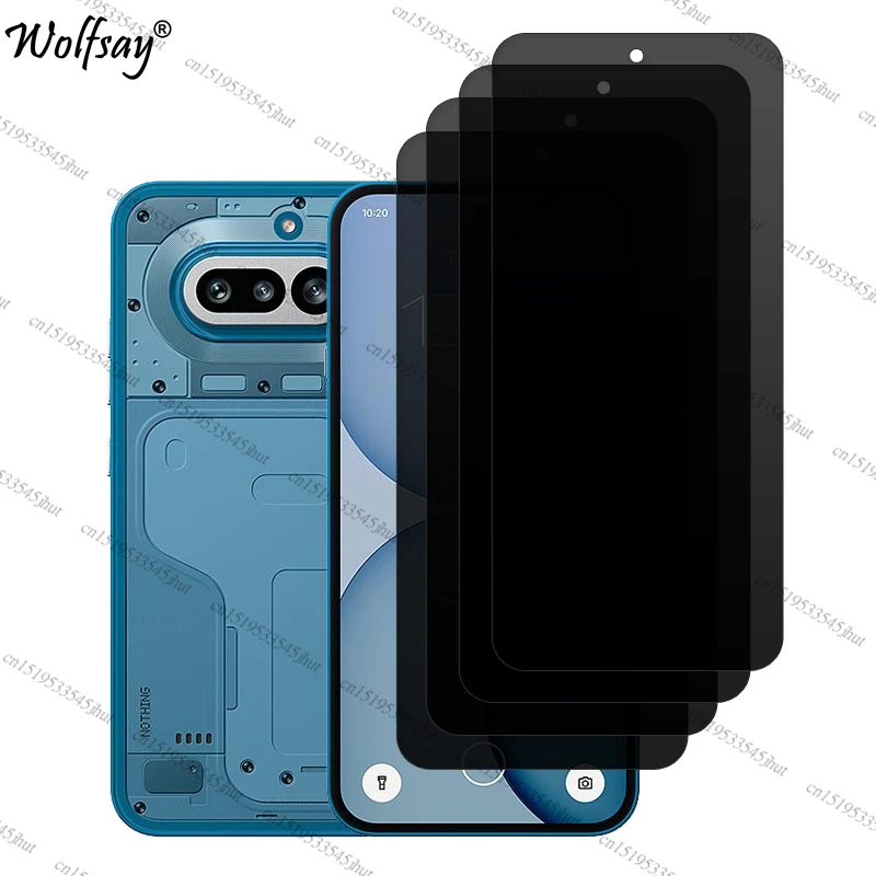 Anti-Spy Tempered Privacy Screen & Camera Protector Glass