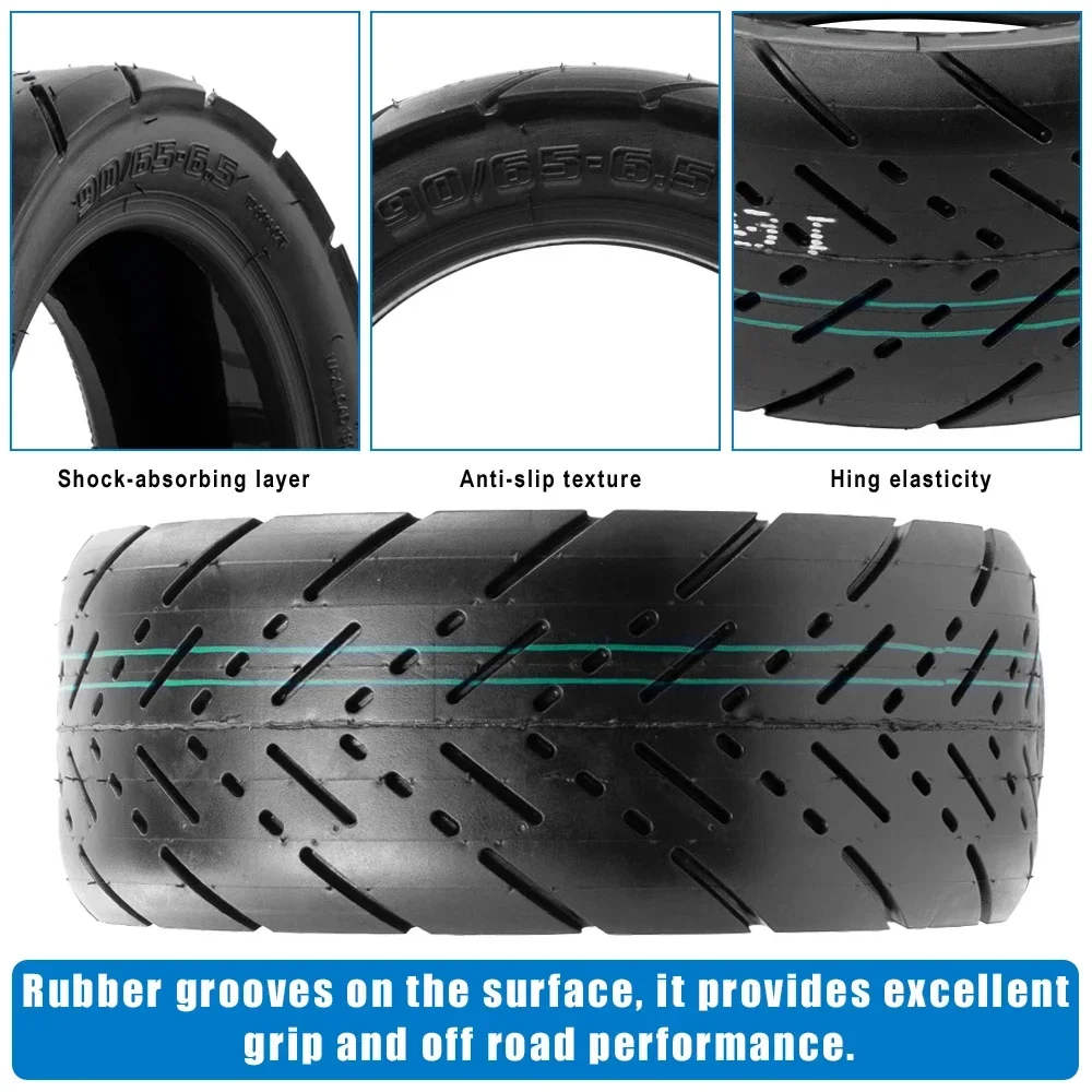 PASILI 11Inch 100/65-6.5 Off-Road Vacuum Tire For Dualtron Electric Scooter Accessories