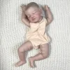 MRB 20inch Already Painted Reborn Doll Parts August Sleeping Baby 3D Painting with Visible Veins Cloth Body Included 3