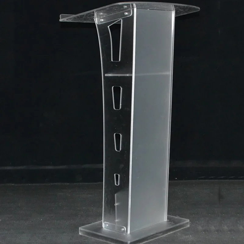 Acrylic Podium Plexiglass Pulpit School Church Modern Clear Thick
