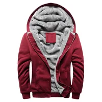 New Men's Hoodies Jacket Winter Thick Warm Fleece Zipper Hoodies Coat Casual Tracksuit Sportwear Male Sweatshirts M~ 5XL - Image 6