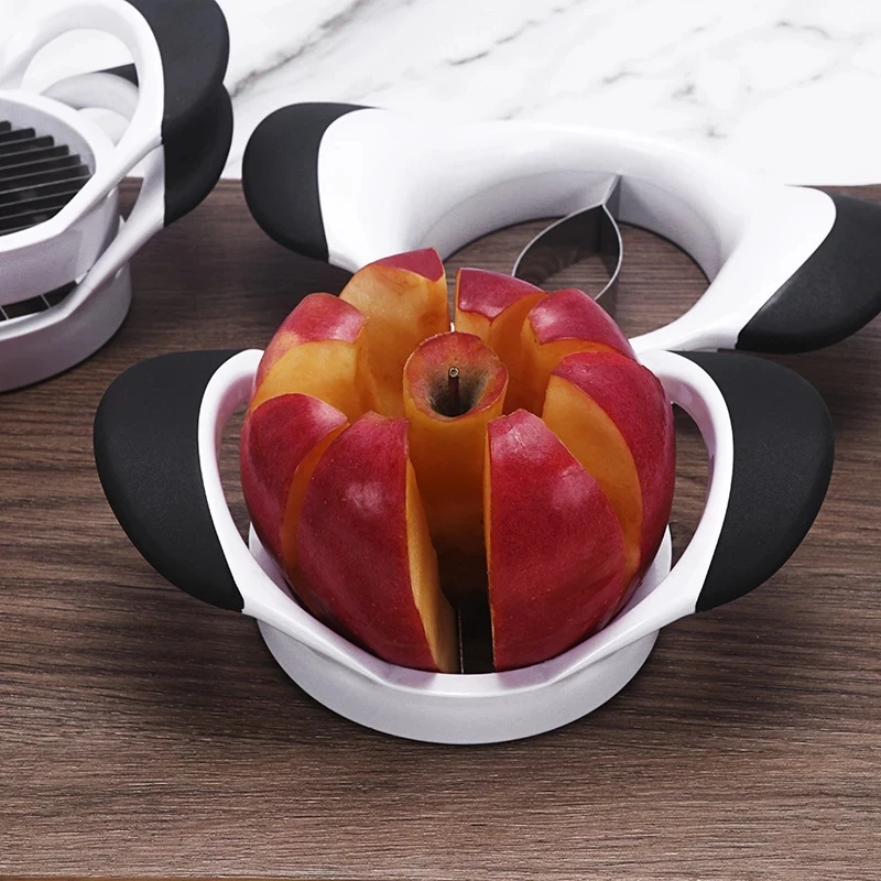 Kitchen Home Stainless Steel Apple Cutter Slicer Fruit Divider Corer Knife For Tomatoes Mango Potatoes Cutting Tool
