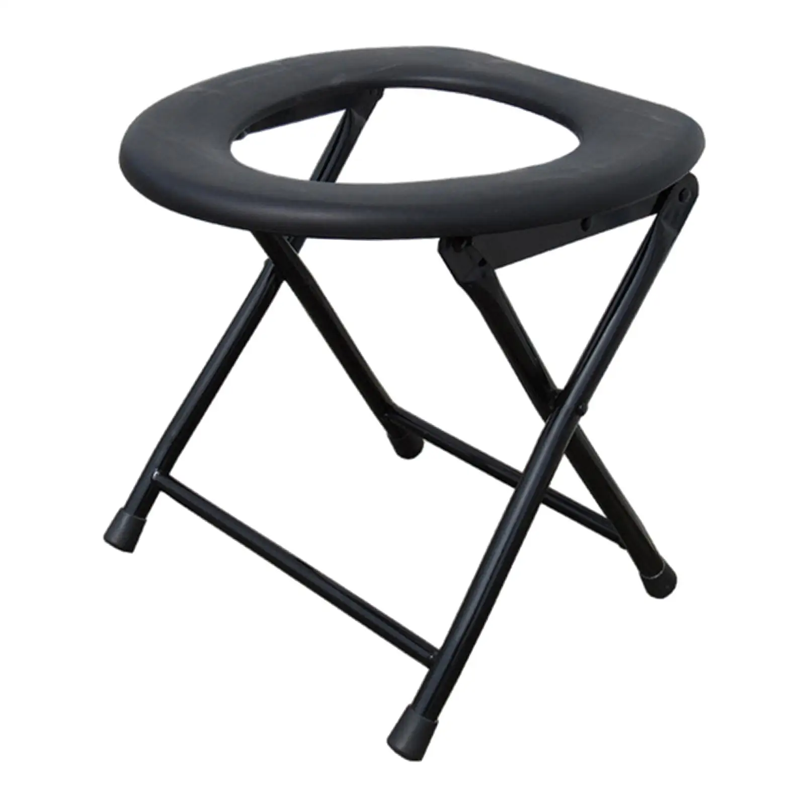 Portable Camping Toilet Seat Bedside Commodes for Adults Comfortable Folding Portable Camping Toilet Seat Bedside Commodes for Adults Comfortable Folding