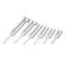6Pcs/Set 128Hz 256Hz 512Hz 1024Hz 2048Hz 4096Hz Tuning Fork with Hammer for Tuning Fork Kit Healing Sound Vibration Tool 2