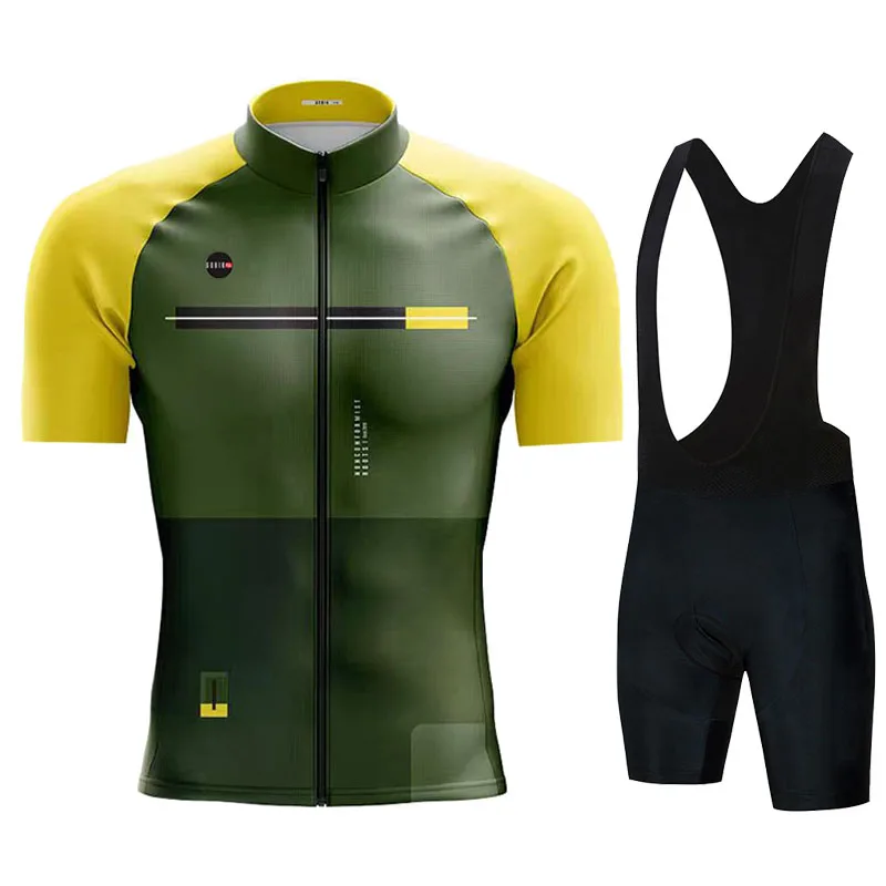 Gobikful Cycling Jersey Set Short Sleeve Shirt Bicycle Clothing Summer Men MTB Maillot Ciclismo Bike Bib Shorts Set