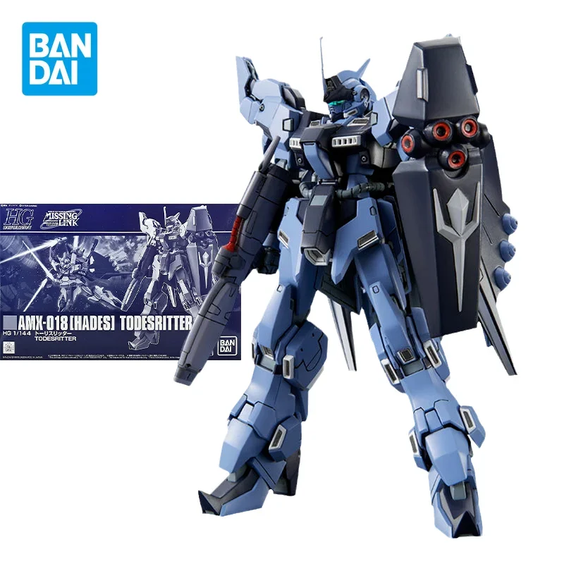 

Bandai Gundam Anime Assembly Model HGUC 1/144 AMX-018[HADES] Death Knight Action Figures Collectible Model Toys Gifts for Kids