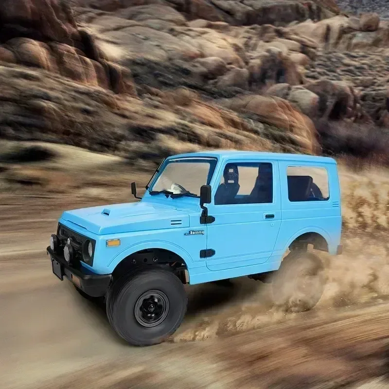 

Wpl 1:10 игрушечный автомобиль на радиоуправлении Jimny Ja11, внедорожник Suzuki, модель грузовика доставки, игрушки с дистанционным управлением, Детские уличные подарки «сделай сам»