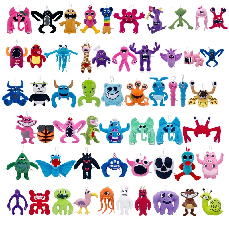 66pcs/set Garten Of Banban Plush Toys Soft Nabnab Jester Nibbler  Dr.fluffypants Plushies Dolls For Kids Children Gift - Movies & Tv -  AliExpress