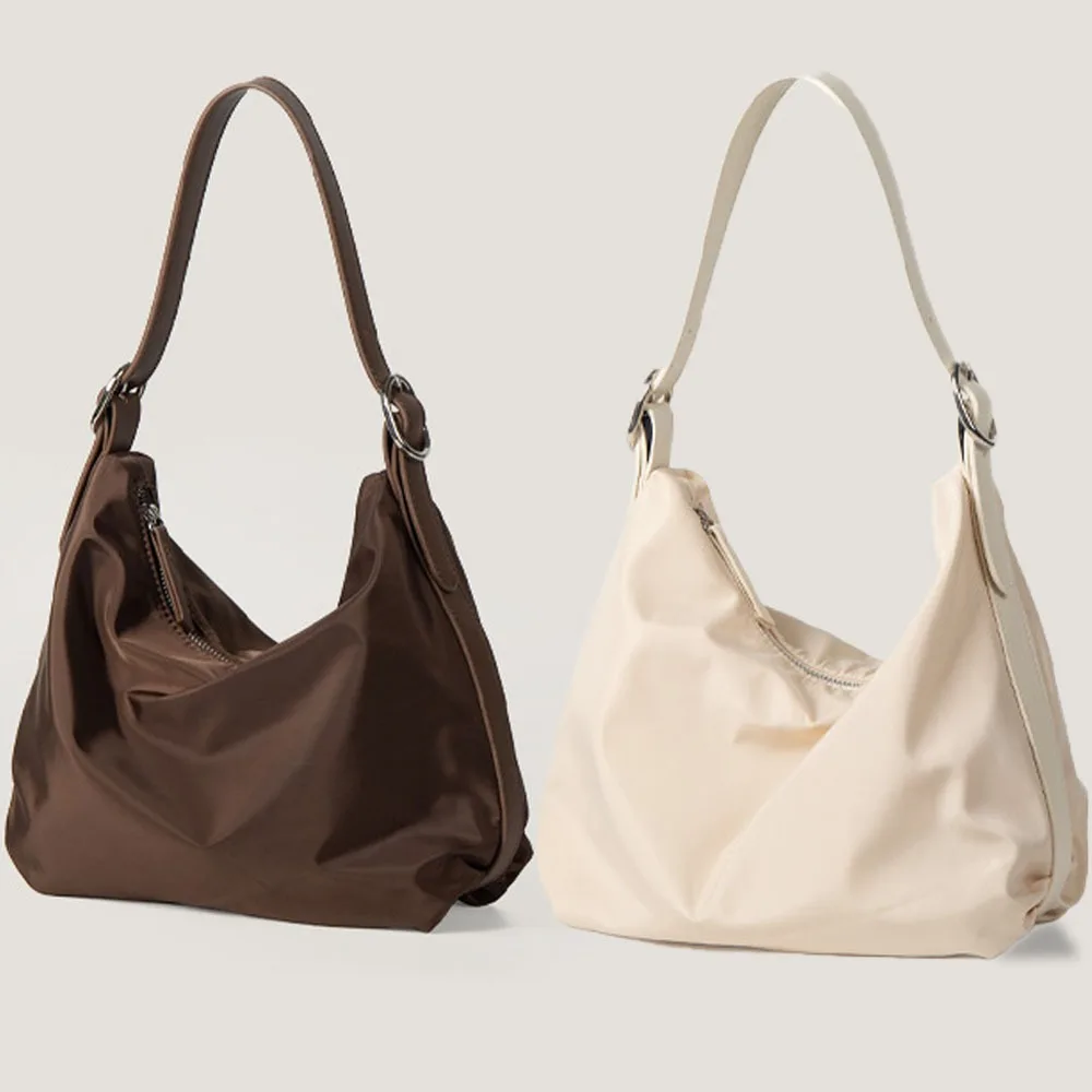 

Винтажные мягкие нейлоновые сумочки, Простой повседневный саквояж на плечо, модная универсальная Холщовая Сумка-тоут через плечо с изображением Пельменей