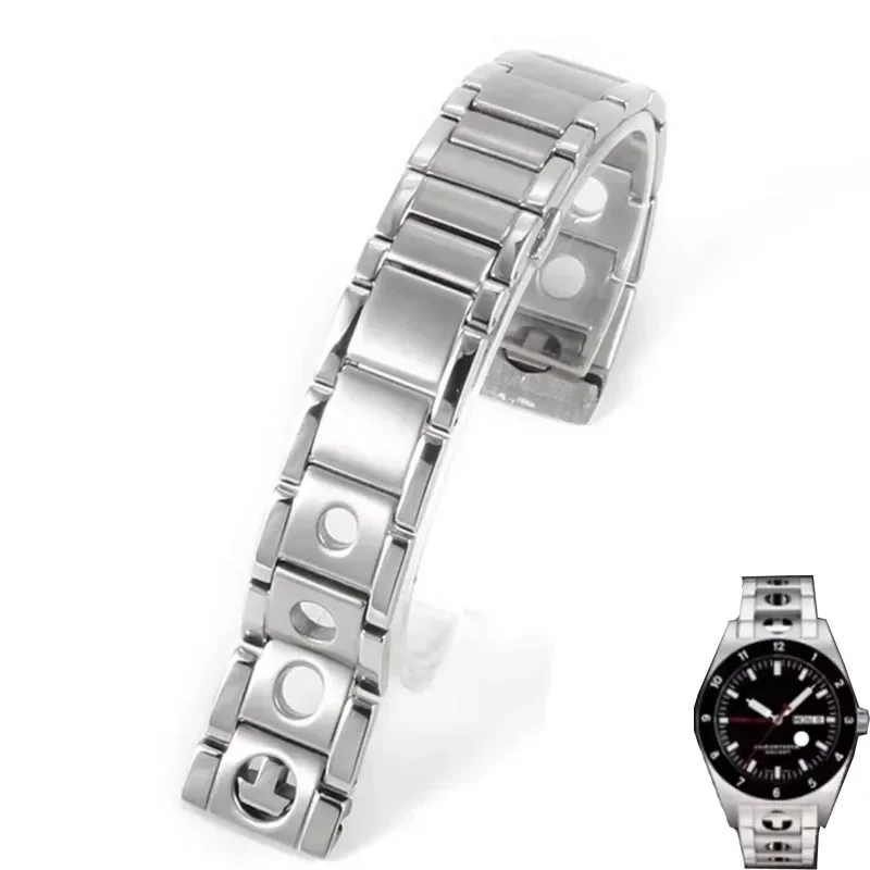 Per Tissot T91 Cinturino Comodo Da Indossare Prs 516 Cinturini Per Auto Da Corsa In Acciaio Inossidabile Solido Accessori Per Cinturini Per Orologi 20