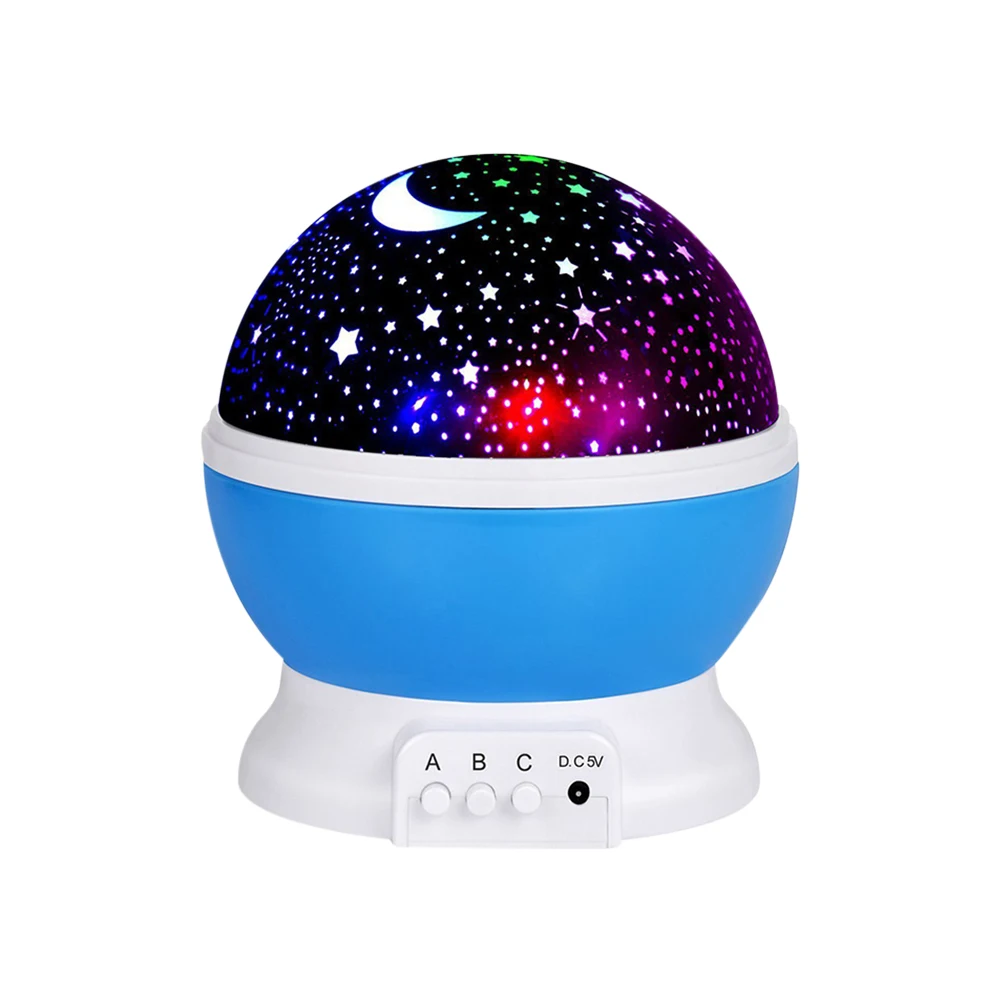 Night Lamp Projector Starry Sky Night Light Projector Baby Lamp Decor Rotating Starry Nursery Moon Galaxy Projector Table Light