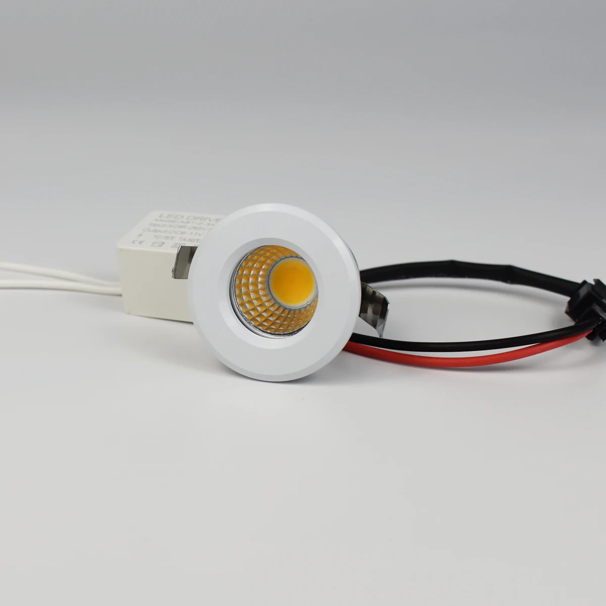 3W Mini COB LED Spotlights 110V 220V Black Silver White S427773cc05824e0ab09f0b2ff13d173ea