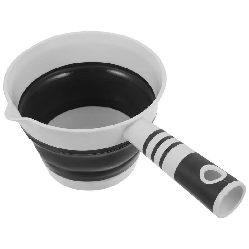 1pc Tubs Scoop Long Handle Hanging Scoop Baby Bath Tubs Dipper Ladle Flusher Spoon Plastic
