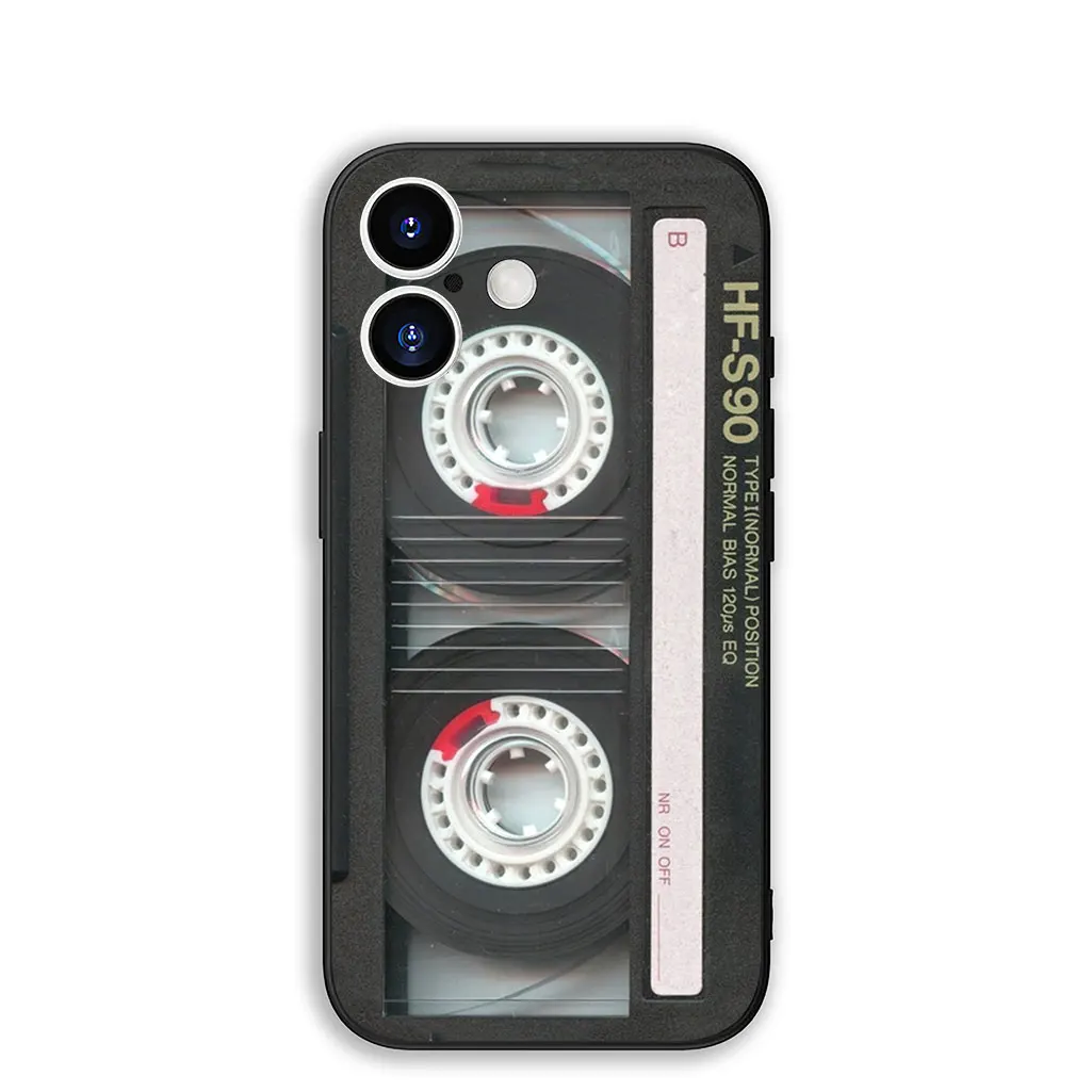 Retro Cassette Tape Phone Case Cover