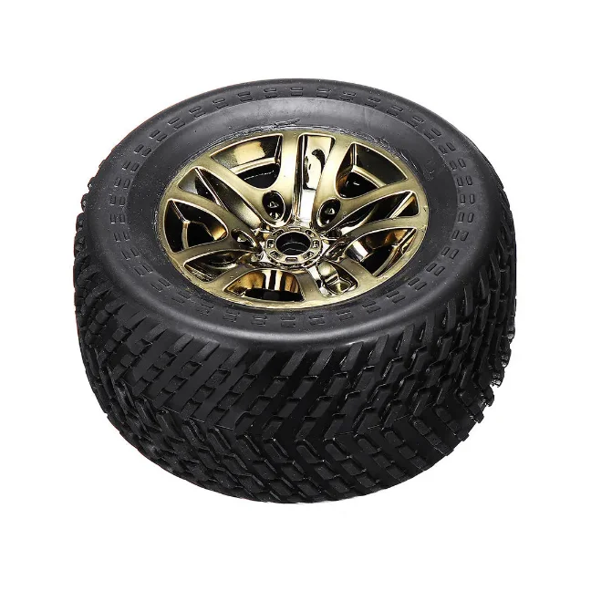 原画 チーター #110 2pcs 135mm Tire Wheel Tyre EC1004 for JLB Racing CHEETAH