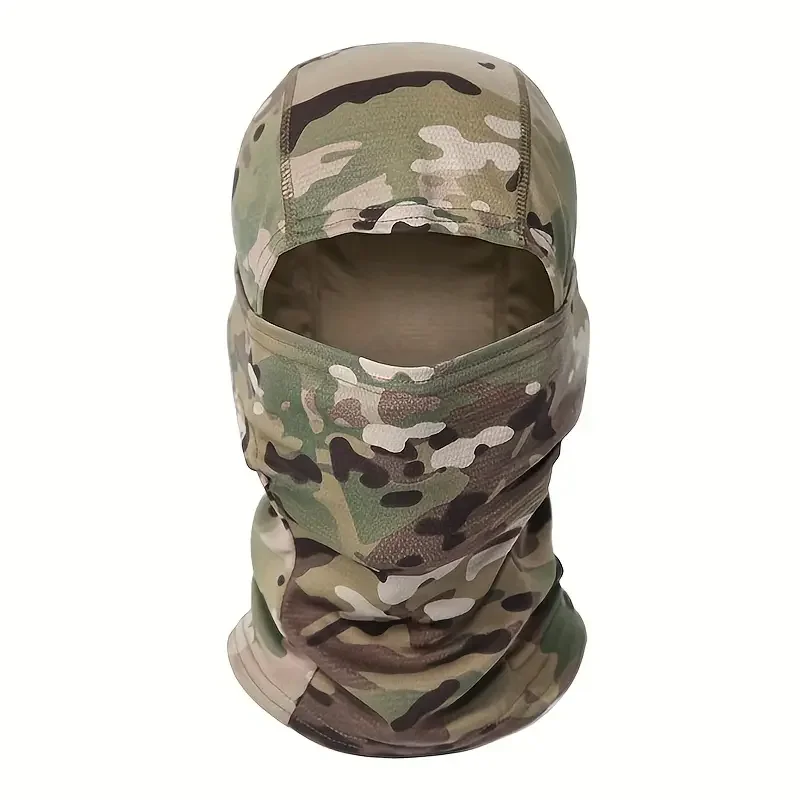 Balaclava Hat Camouflage Cycling Full Face Mask Outdoor Sports Hunting Hiking Ski Motorcycle Helmet Inner Cap