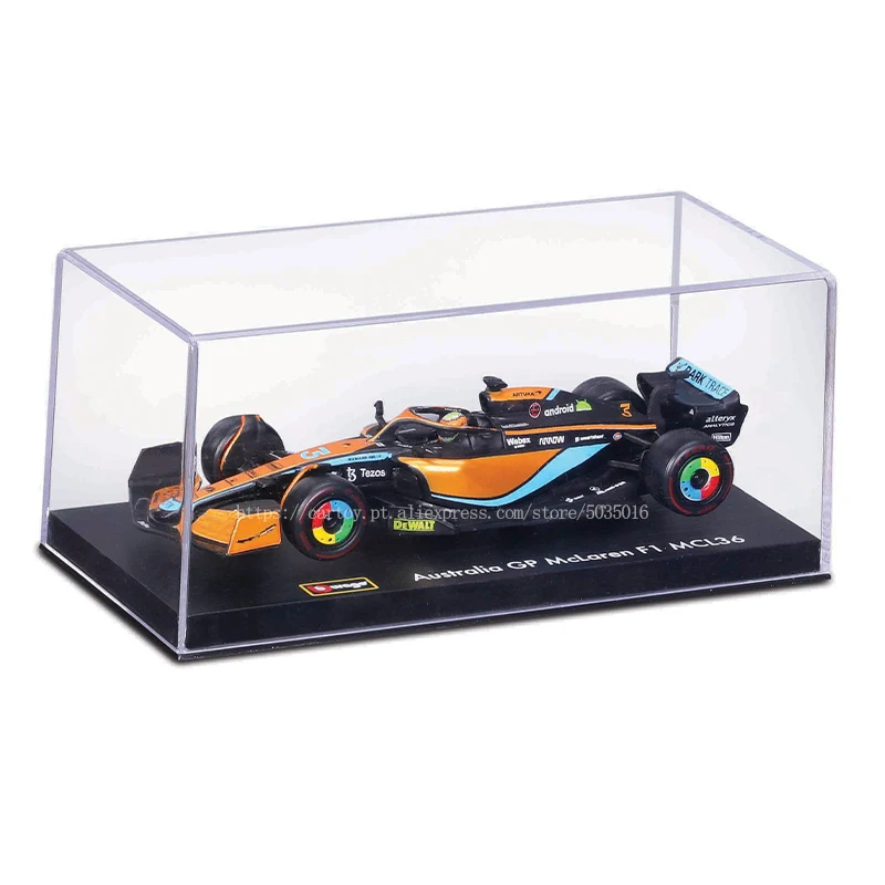 Miniature Burago 1/43 - McLaren MCL36 F1 Ricciardo #3 2022 (Occasion)