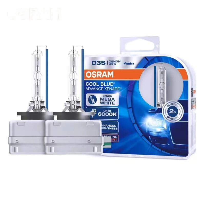 OSRAM D1S D2S D2R D3S D4S D4R D8S COOL BLUE ADVANCE XENARC 35W 6000K 2PCS GERMAN LIGHTING MADE IN GERMANY hid xenon headlight bulb xenon hid kit car headlight bulbs 1 PAIR