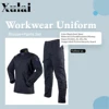Men's Sets Navy Blue Army Uniform ACU Ribstop Police Uniform Blue Uniform Police Uniforms Security Guards Uniforms 1