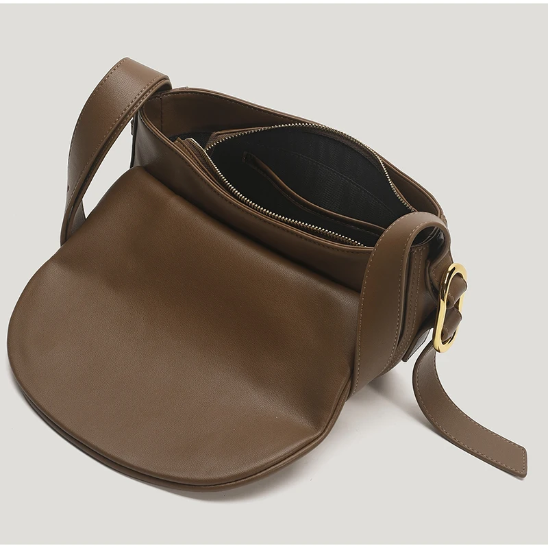 High-End Elegant Saddle Bag