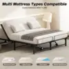 Queen Adjustable Bed Frame, Adjustable Bed, Electric Bed Base with Remote Control for Queen Mattress, Independent Head 1