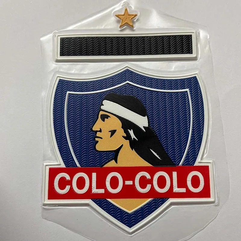 Логотип Футбольной Команды Colo-Colo материал ТПУ термополиуретан
