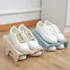 Double Shelf Shoe Rack Cabinets Wardrobe Shoe Storage Organizer Household Multifunctional Shoe Holder Shelf Multi-use Shoe Rack 3