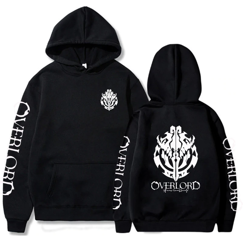 

New Anime Overlord Hoodies Printed Men Woman Fashion Streetwear Hoodie Sweatshirts Harajuku Pullovers Unisex Tracksuit Clothing