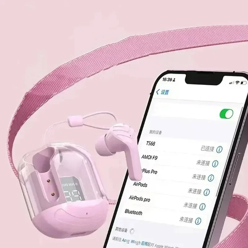 Wireless BT5.3 Headset TWS Headphones for Sports
