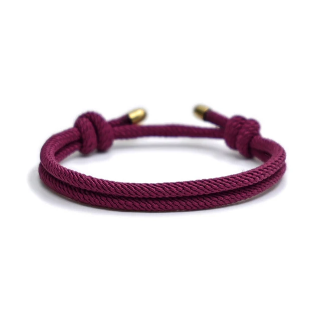 New Lucky Red String Colorful Thread Rope Bracelets for Women Men Adjustable Couples Bracelets Hand Knitted Jewelry Gift