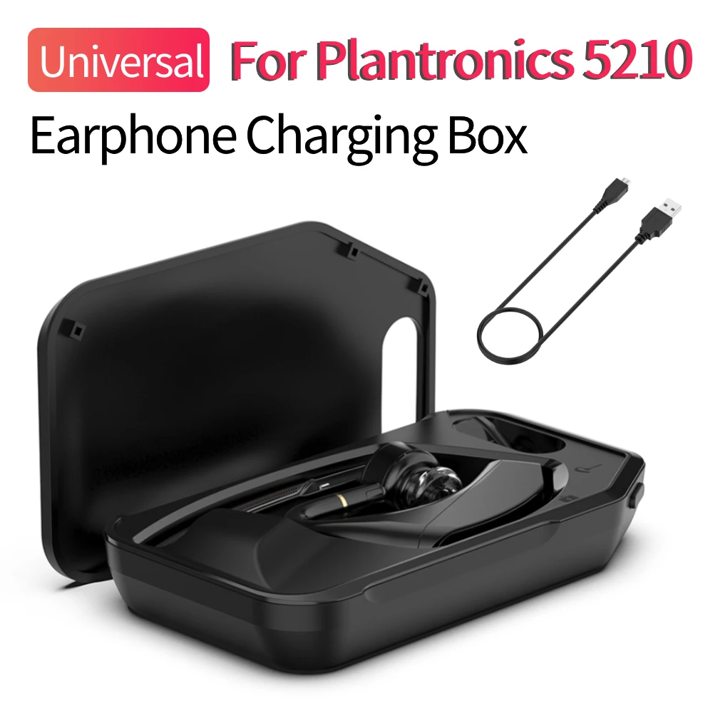 Kotak Pengisi Daya Headphone Portabel Pelindung Penyimpanan